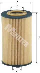 Filtru ulei TE 627 MFILTER